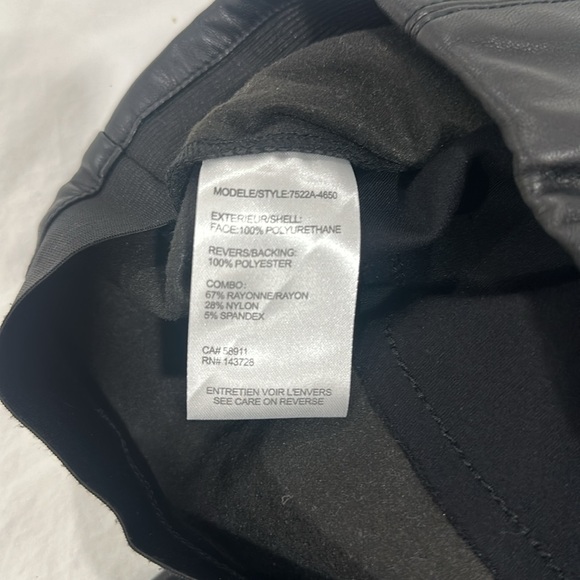 EUC wore once Faux Leather XL pants - Picture 7 of 7